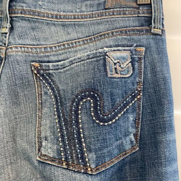 Citizens of Humanity sz 27 medium wash flare y2k