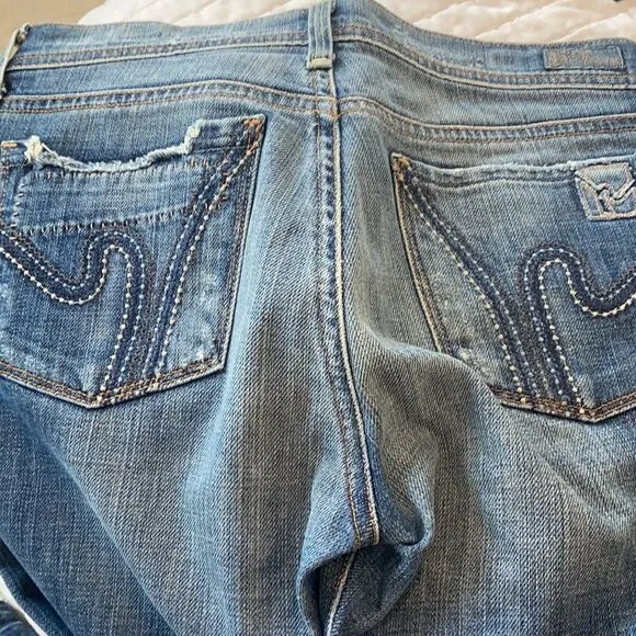 Citizens of Humanity sz 27 medium wash flare y2k