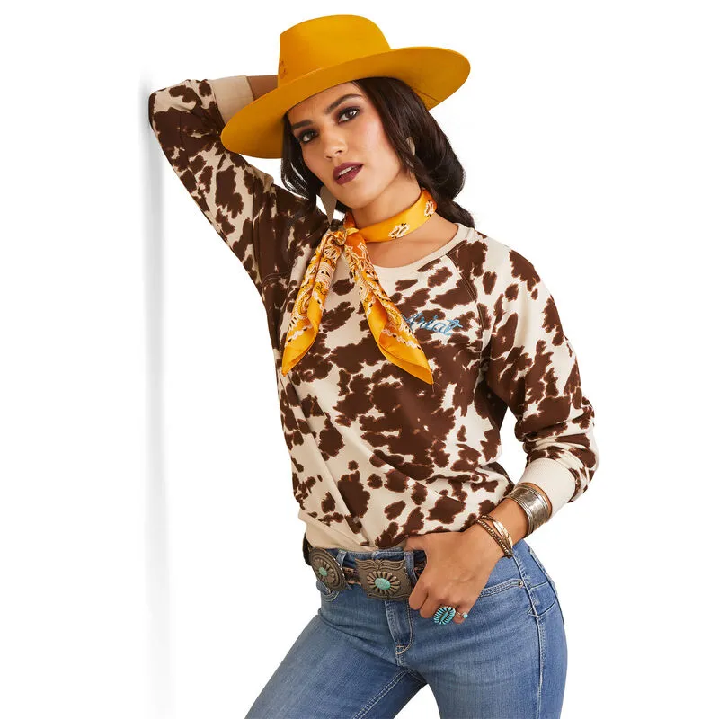 CL10043680 Crew Neck Sweatshirt - Pony Print