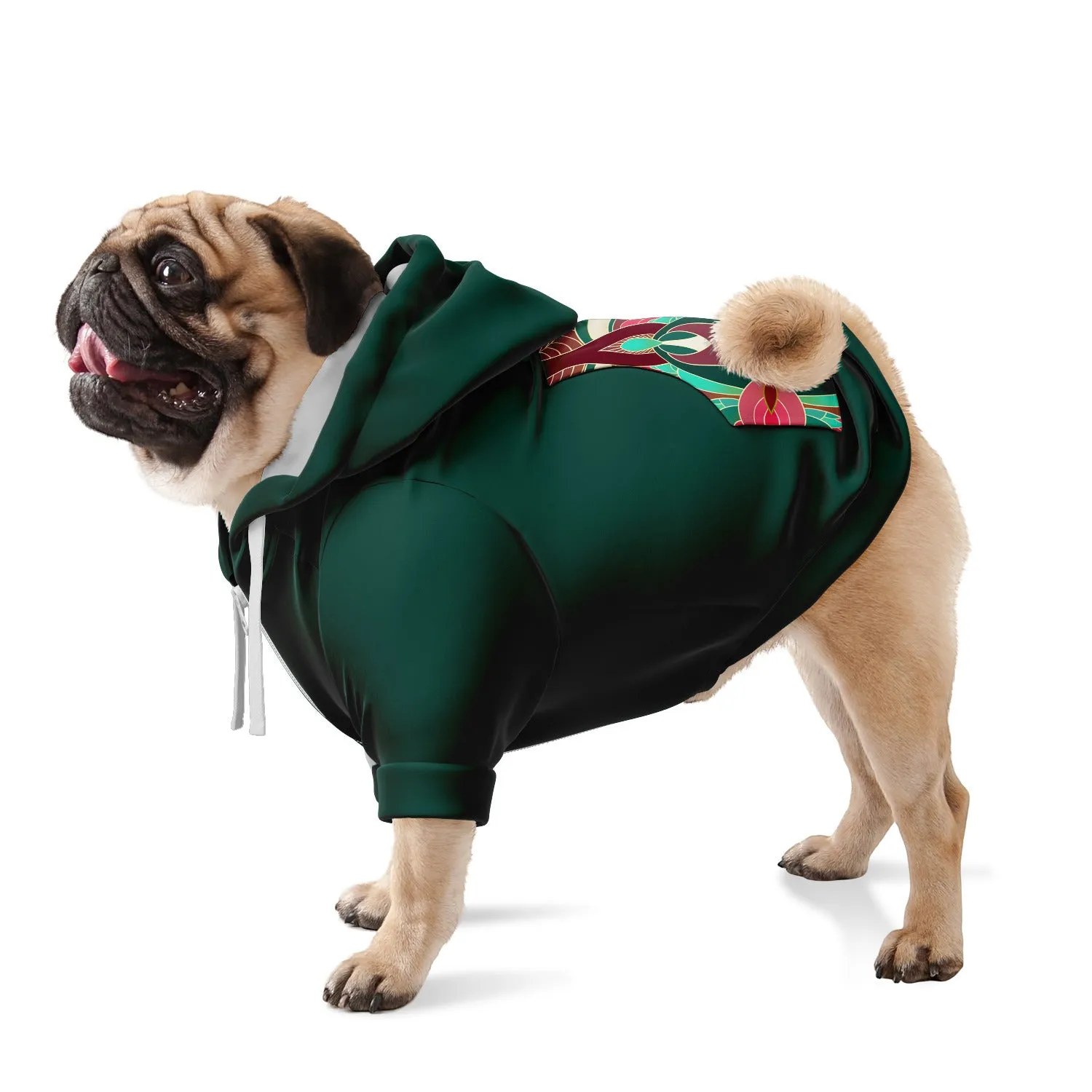 Classical dog zip up