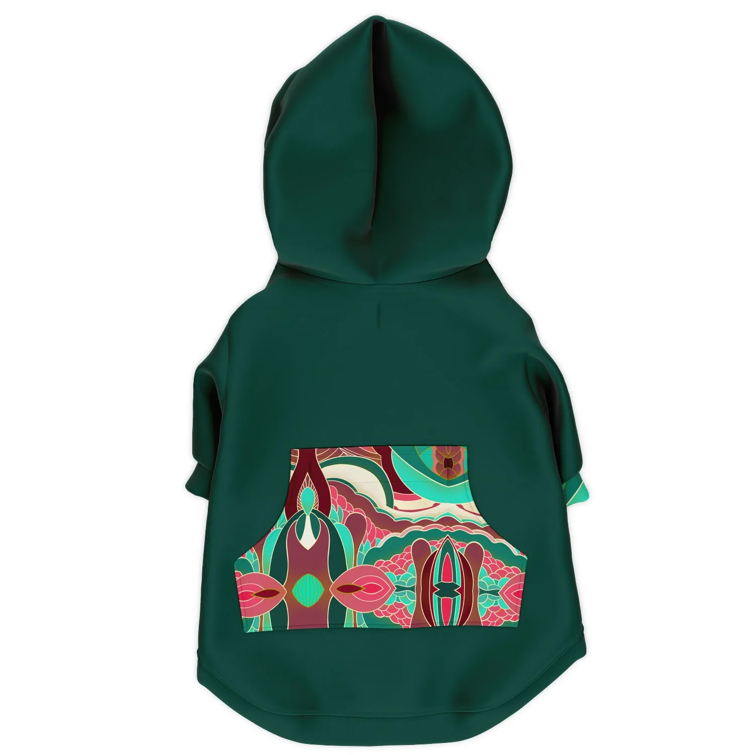 Classical dog zip up