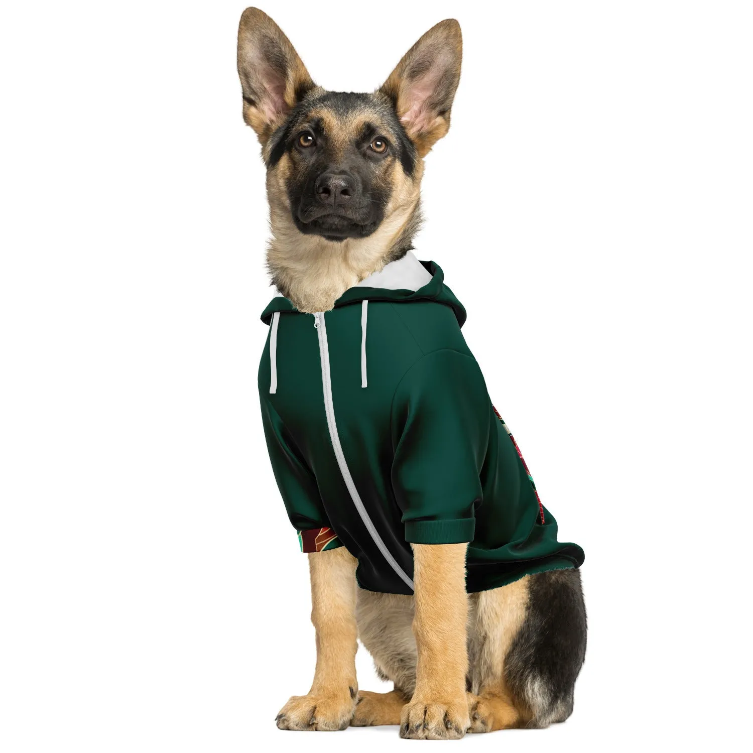 Classical dog zip up