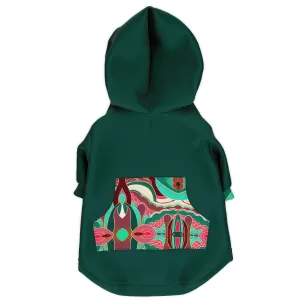 Classical dog zip up