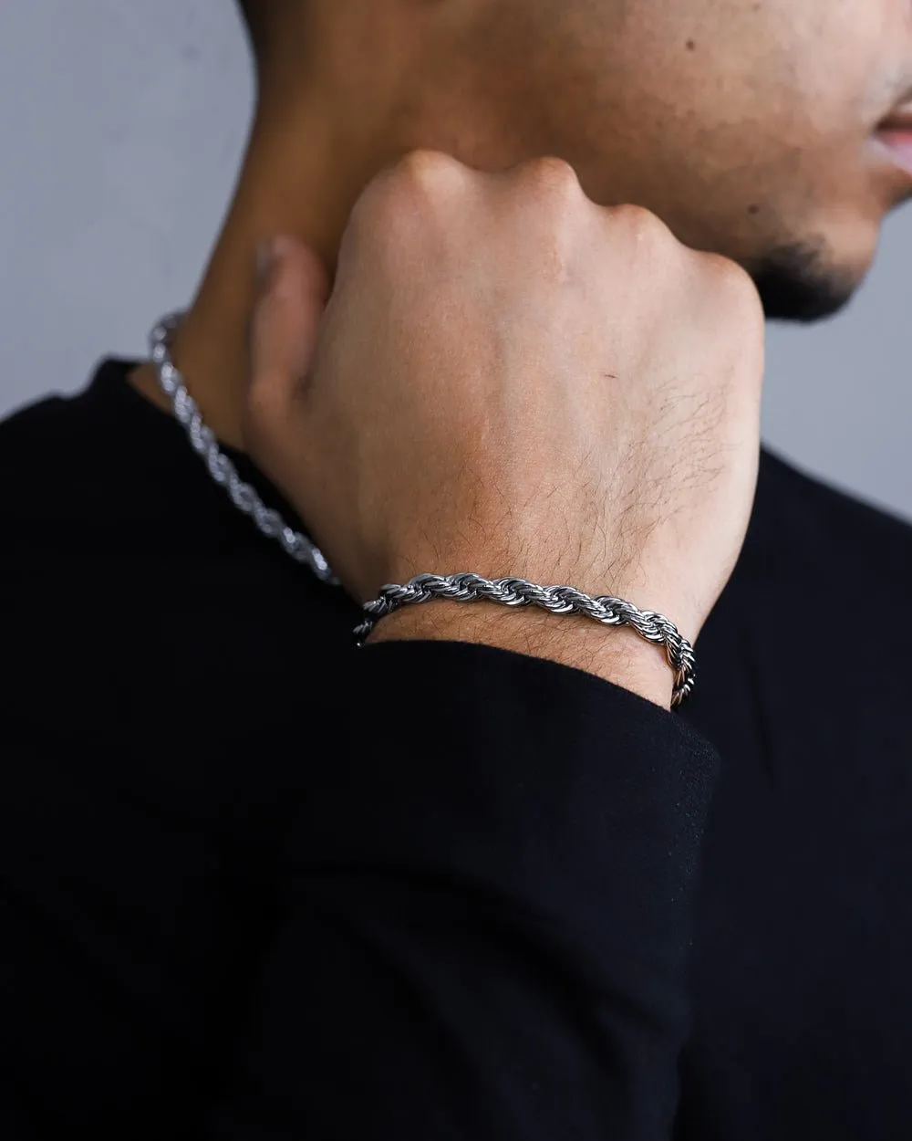 CLEAN ROPE BRACELET. - 6MM