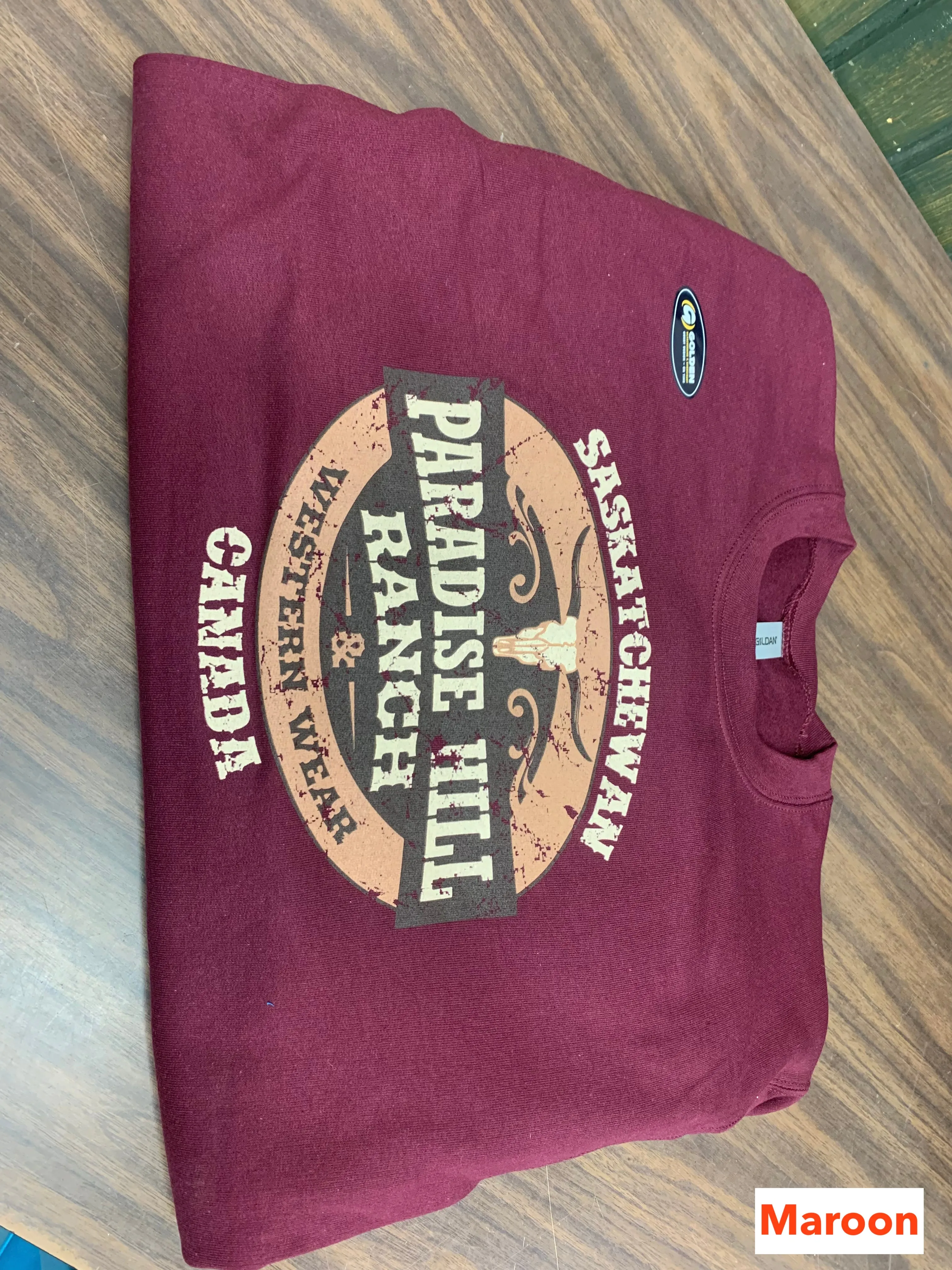 CLGD18600 Paradise Hill Ranch & Western Wear Crewneck Sweatshirt Unisex