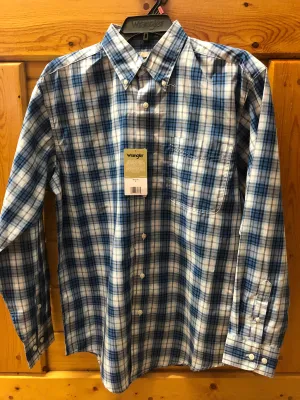 CLMR2125A-L-4 Colors Wrangler Shirt L/S Plaid "Riata"