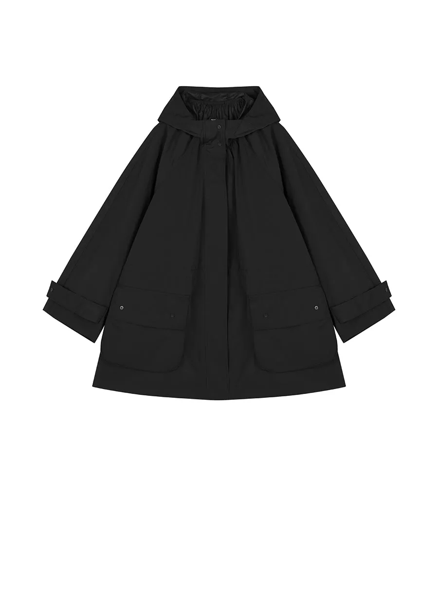 Coat/JNBY Oversize Raglan Midi Coat