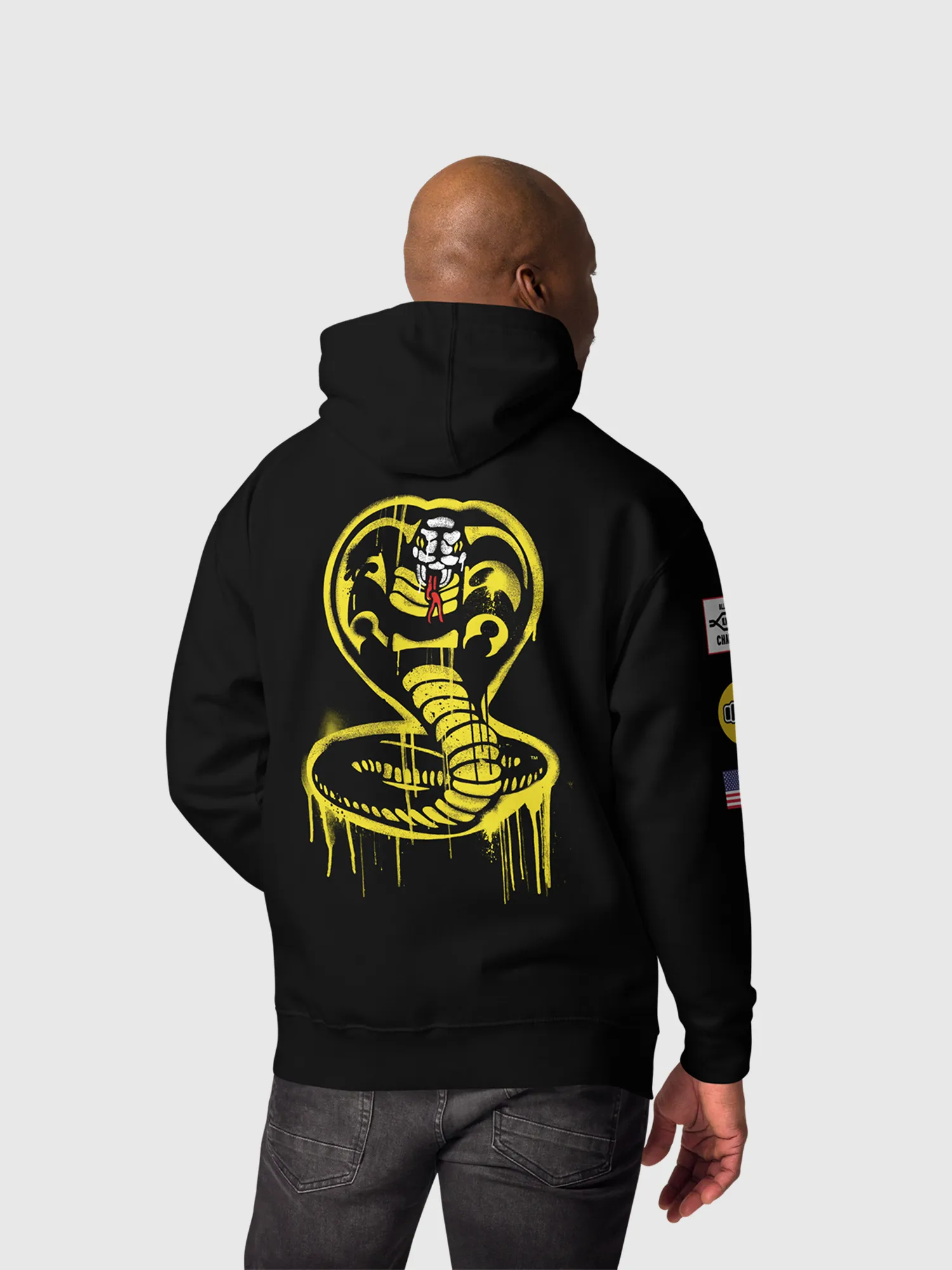 Cobra Kai Graffiti Cobra Hoodie