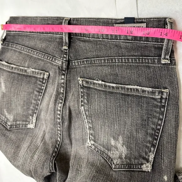 CoH Rocket high rise skinny jeans. Dark grey destroyed. Great condition.➿