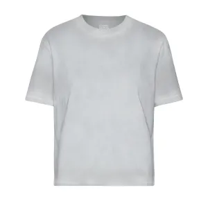 COLORFUL STANDARD Organic Boxy Crop Tee faded grey