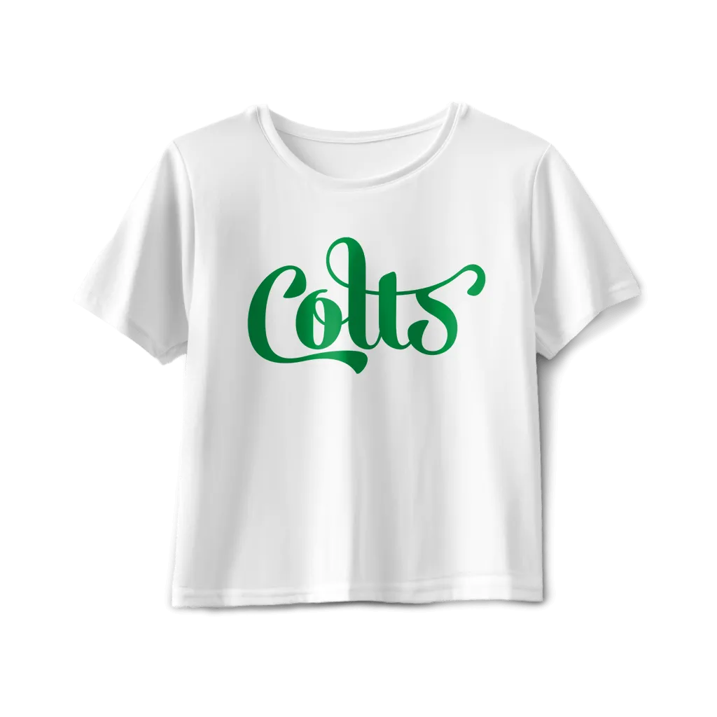 Colts Flowing Script Boxy-Tee