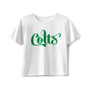Colts Flowing Script Boxy-Tee