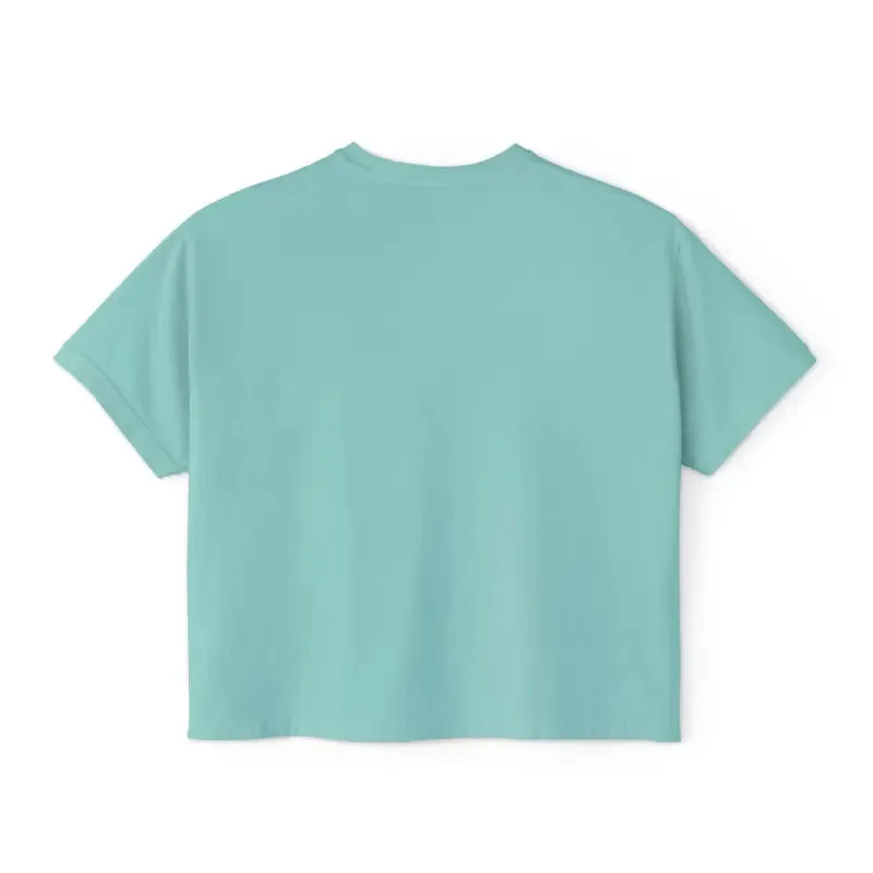 Cool Flowers Boxy Tee for Effortless Style