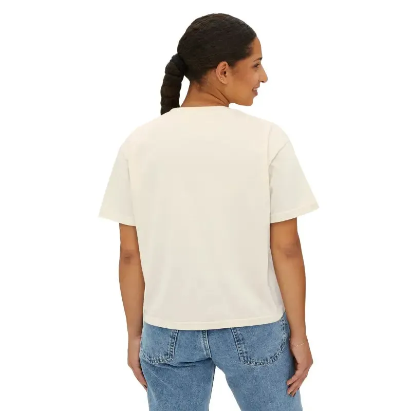Cool Flowers Boxy Tee for Effortless Style
