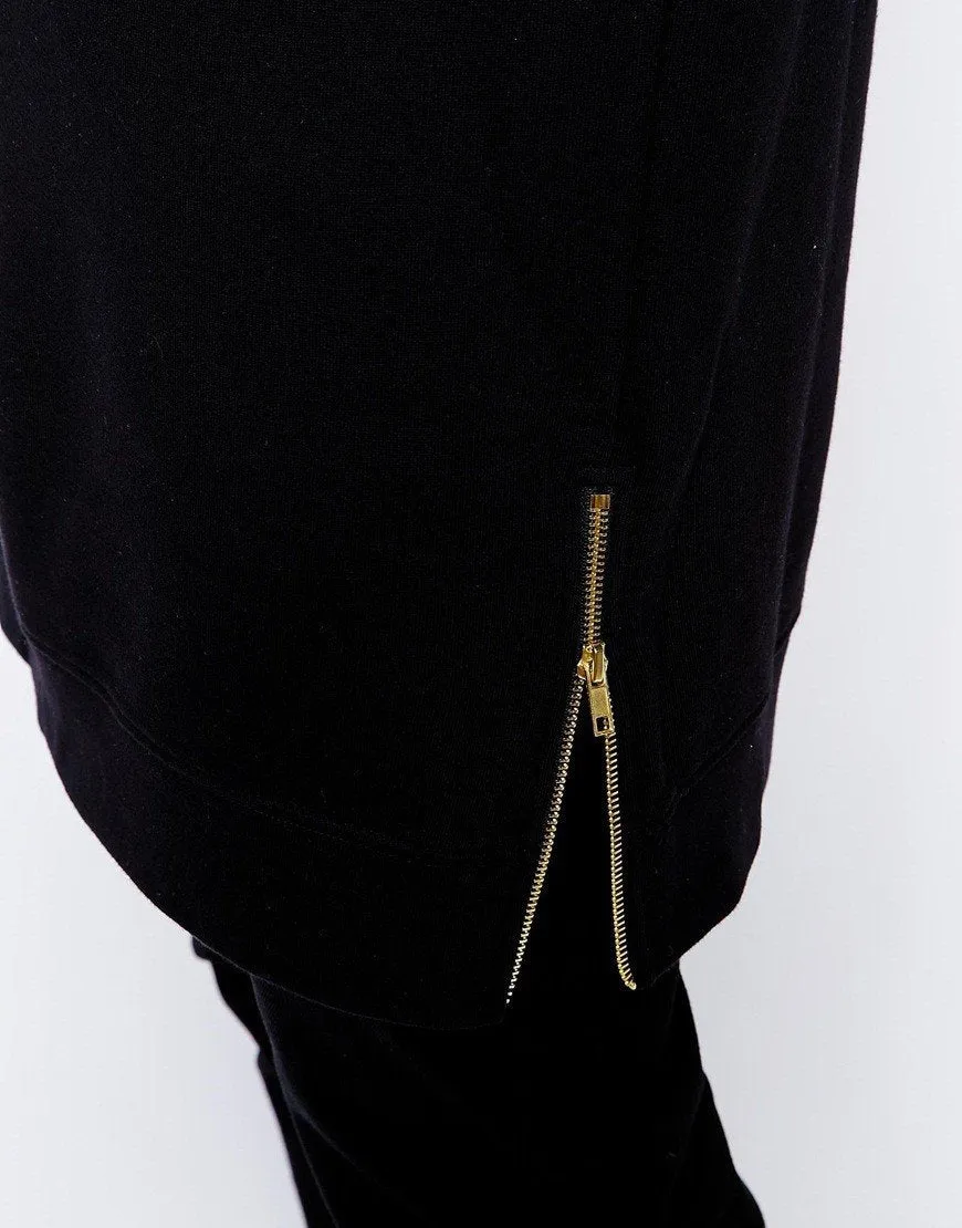 Craze Long Sleeve - White / Black