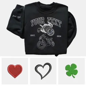 Custom Embroidered Car Hoodie