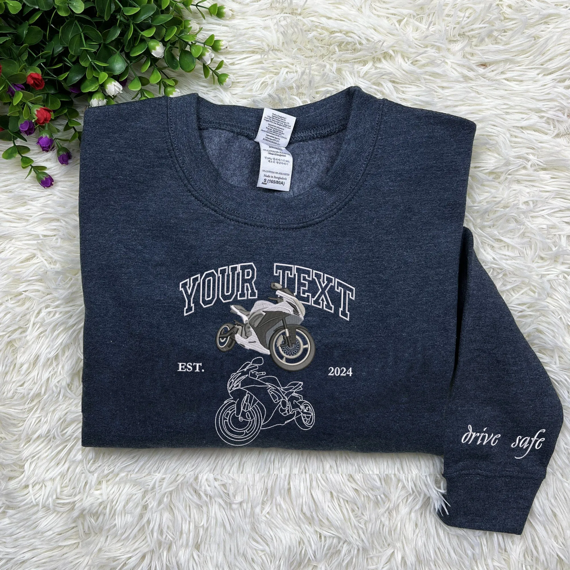 Custom Embroidered Car Hoodie