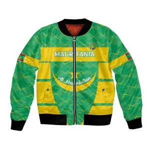 Custom Mauritania Beach Soccer 2025 Bomber Jacket Allez Al-Murabitun LT15