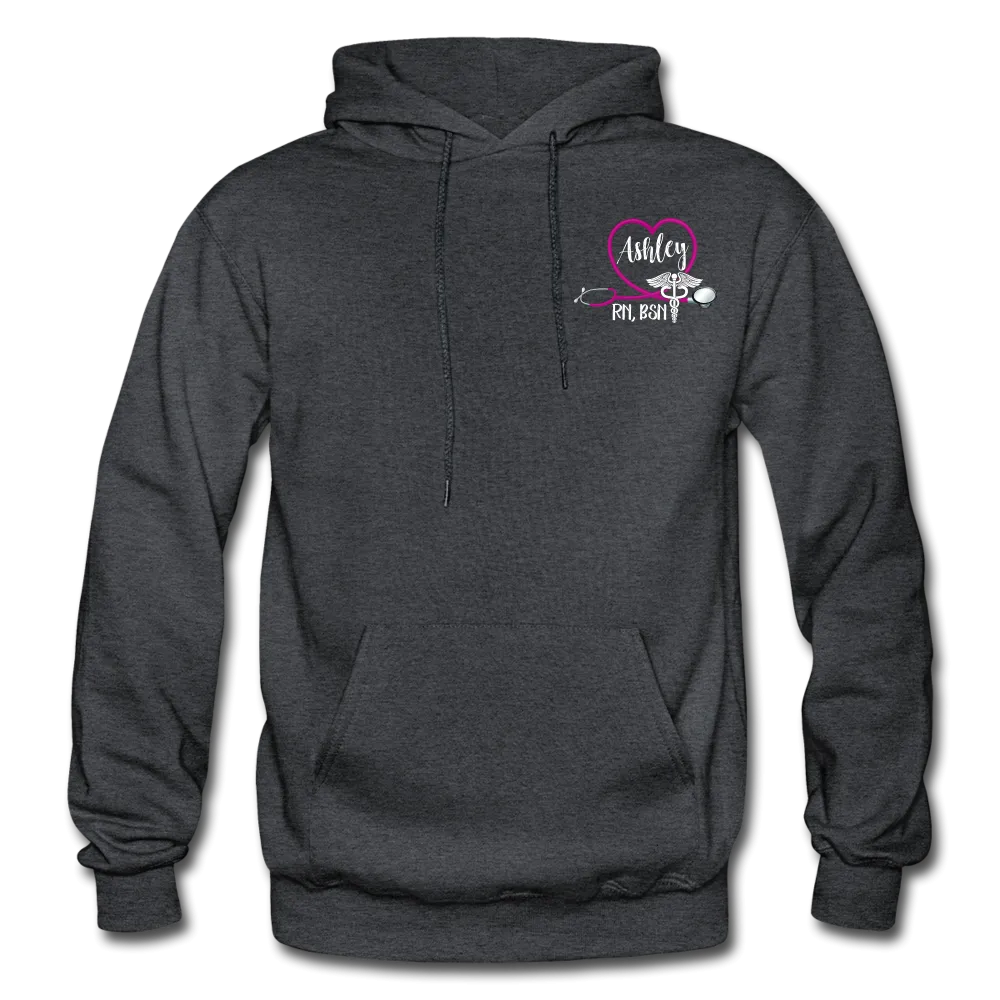 Custom Nurse Flag Gildan Heavy Blend Adult Hoodie