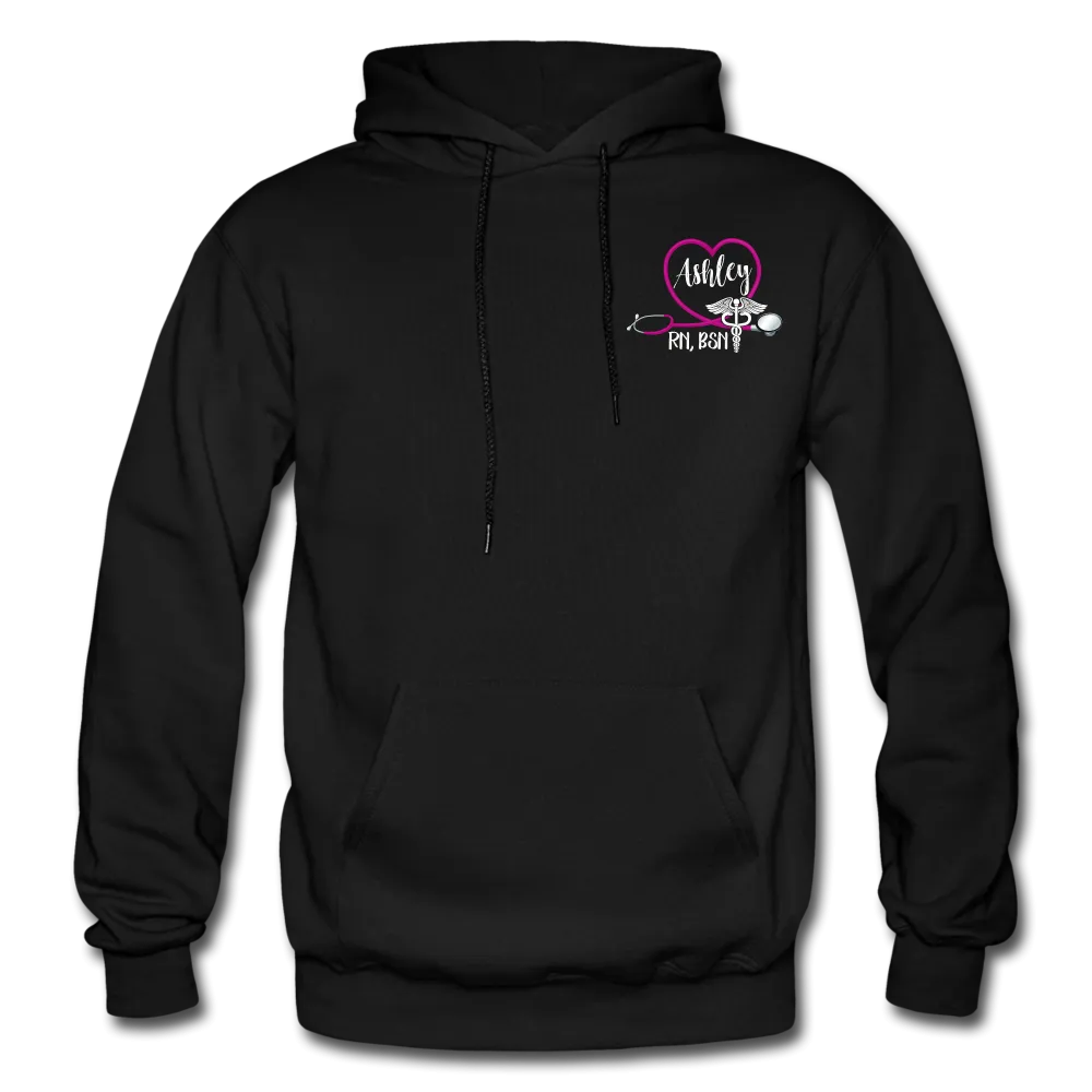 Custom Nurse Flag Gildan Heavy Blend Adult Hoodie