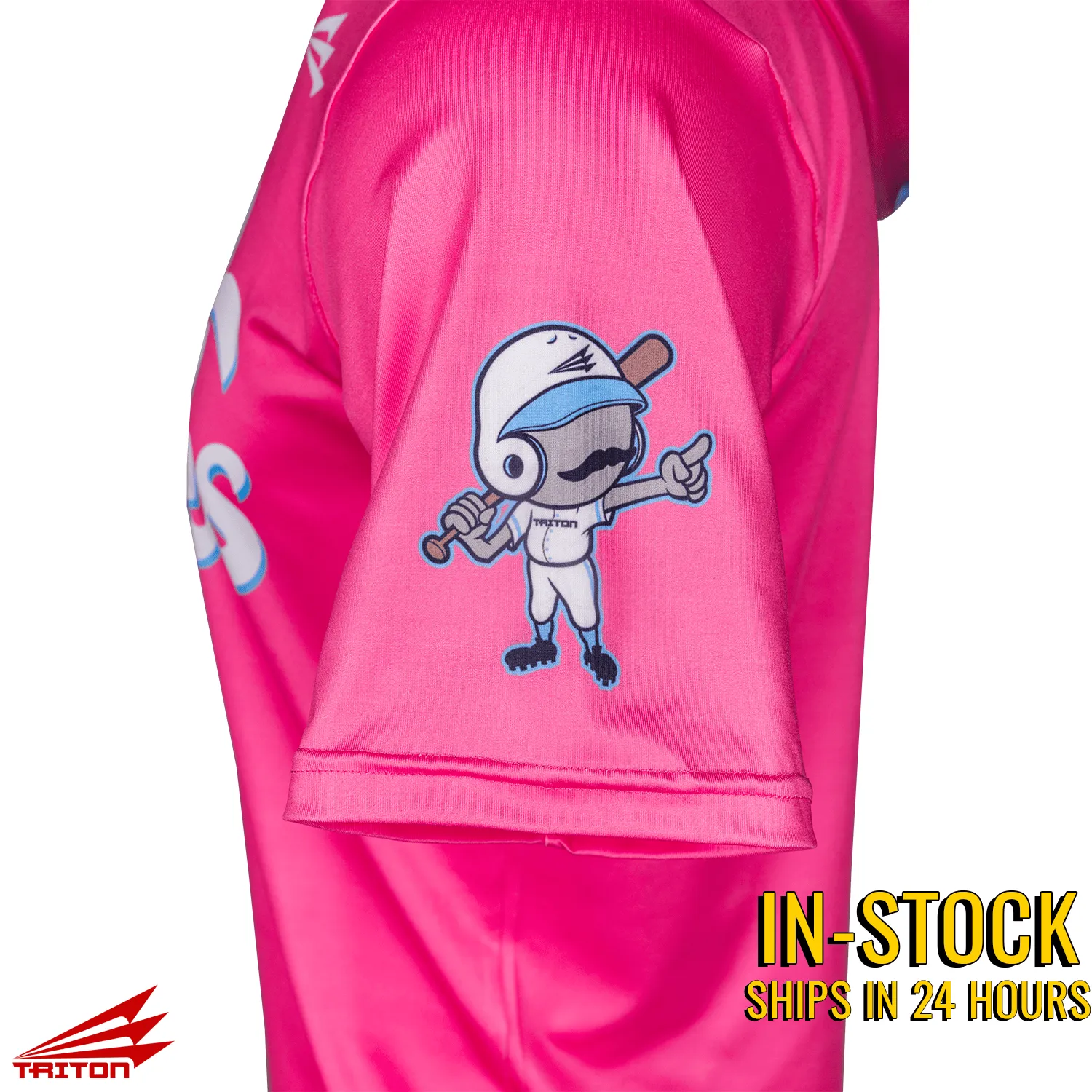 Daddy Hacks Baseball Pro Premier Short Sleeve Cotton Candy Hoodie