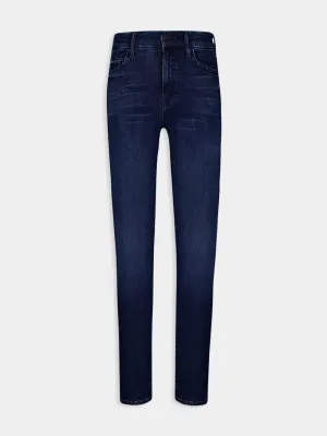 Dark Blue High-Waisted Looker Jeans