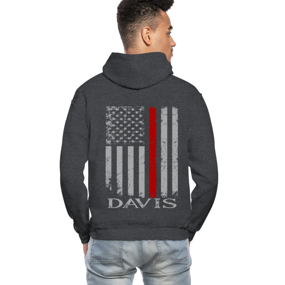 Davis Firefighter Gildan Heavy Blend Adult Hoodie