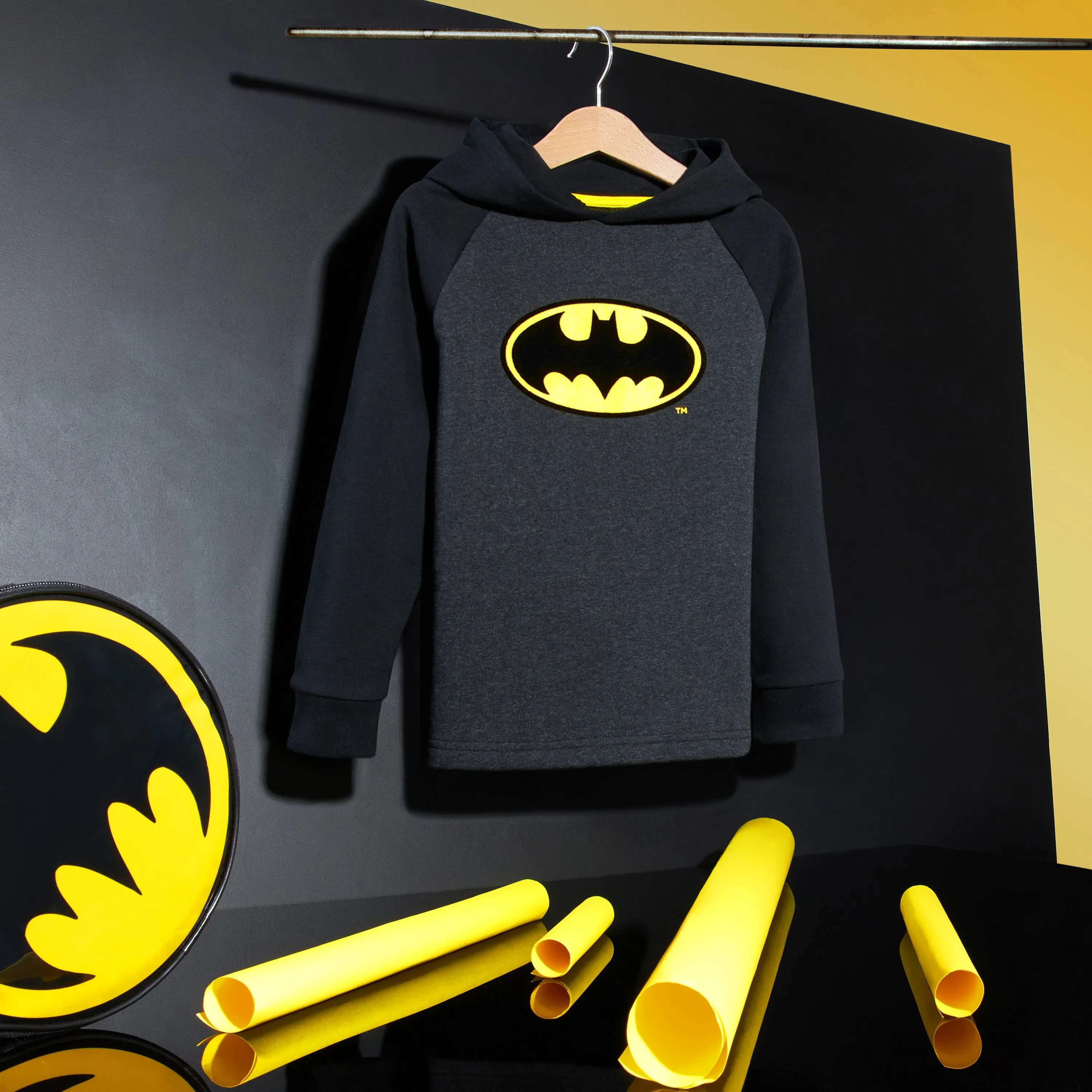 DC Comics Batman Hoodie for Kids - Superhero Boys' Hoodies