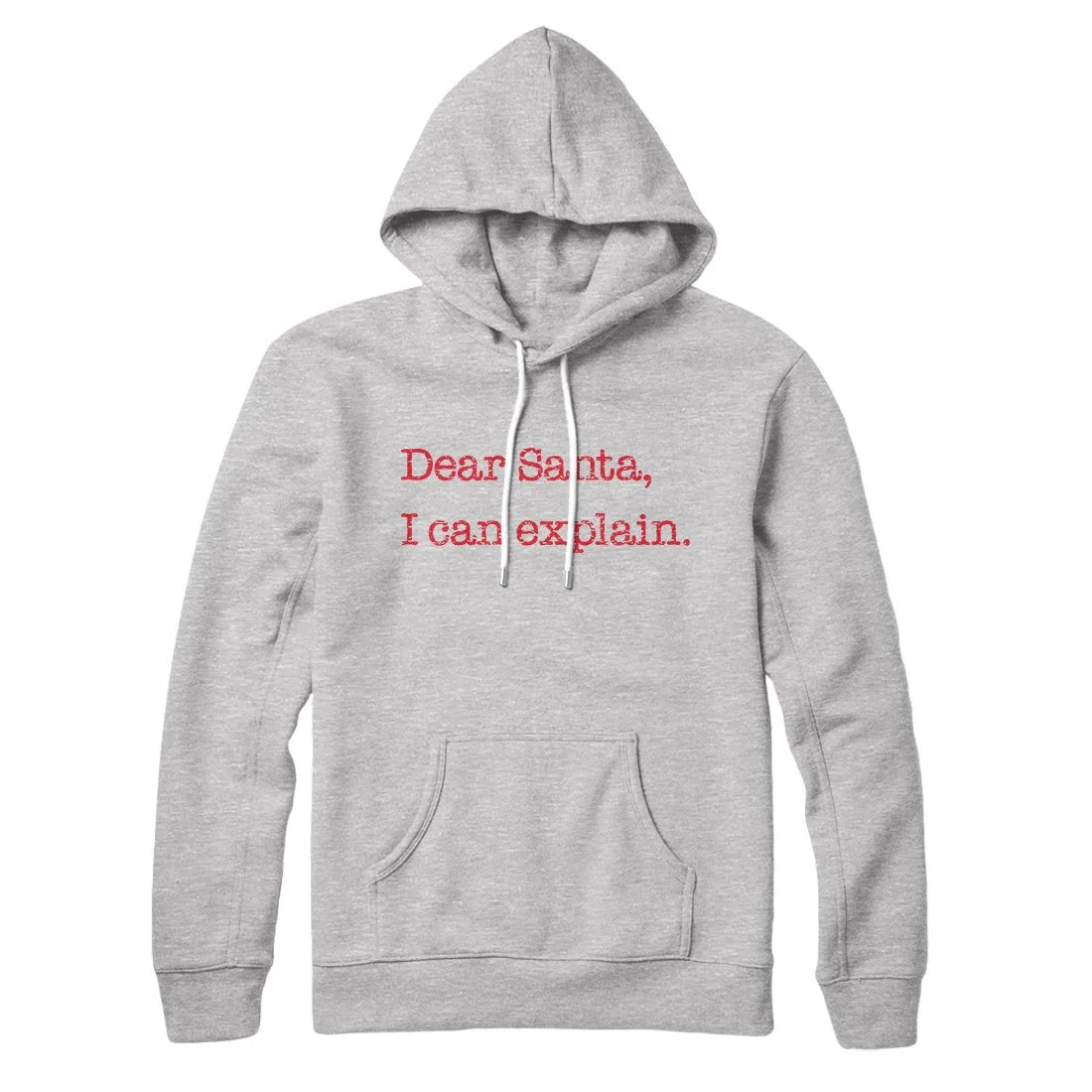 Dear Santa, I Can Explain Hoodie