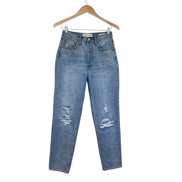 Denim Forum The Boyfriend High Rise Loose 28L Size 25