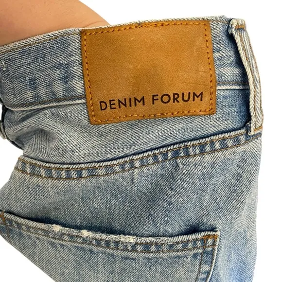 Denim Forum The Boyfriend High Rise Loose 28L Size 25