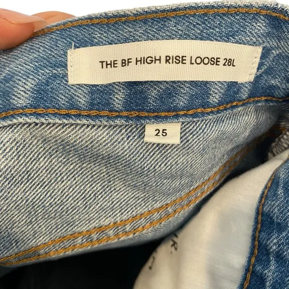 Denim Forum The Boyfriend High Rise Loose 28L Size 25