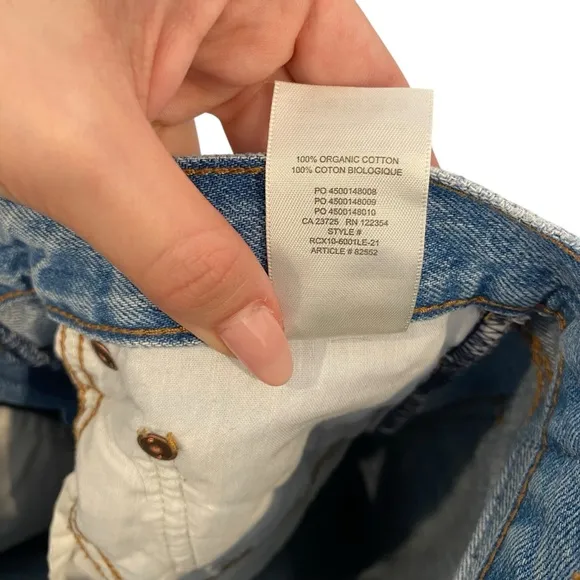 Denim Forum The Boyfriend High Rise Loose 28L Size 25