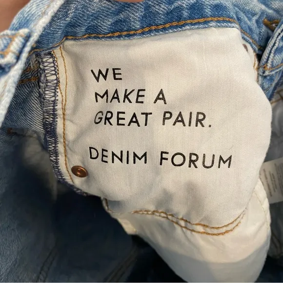 Denim Forum The Boyfriend High Rise Loose 28L Size 25