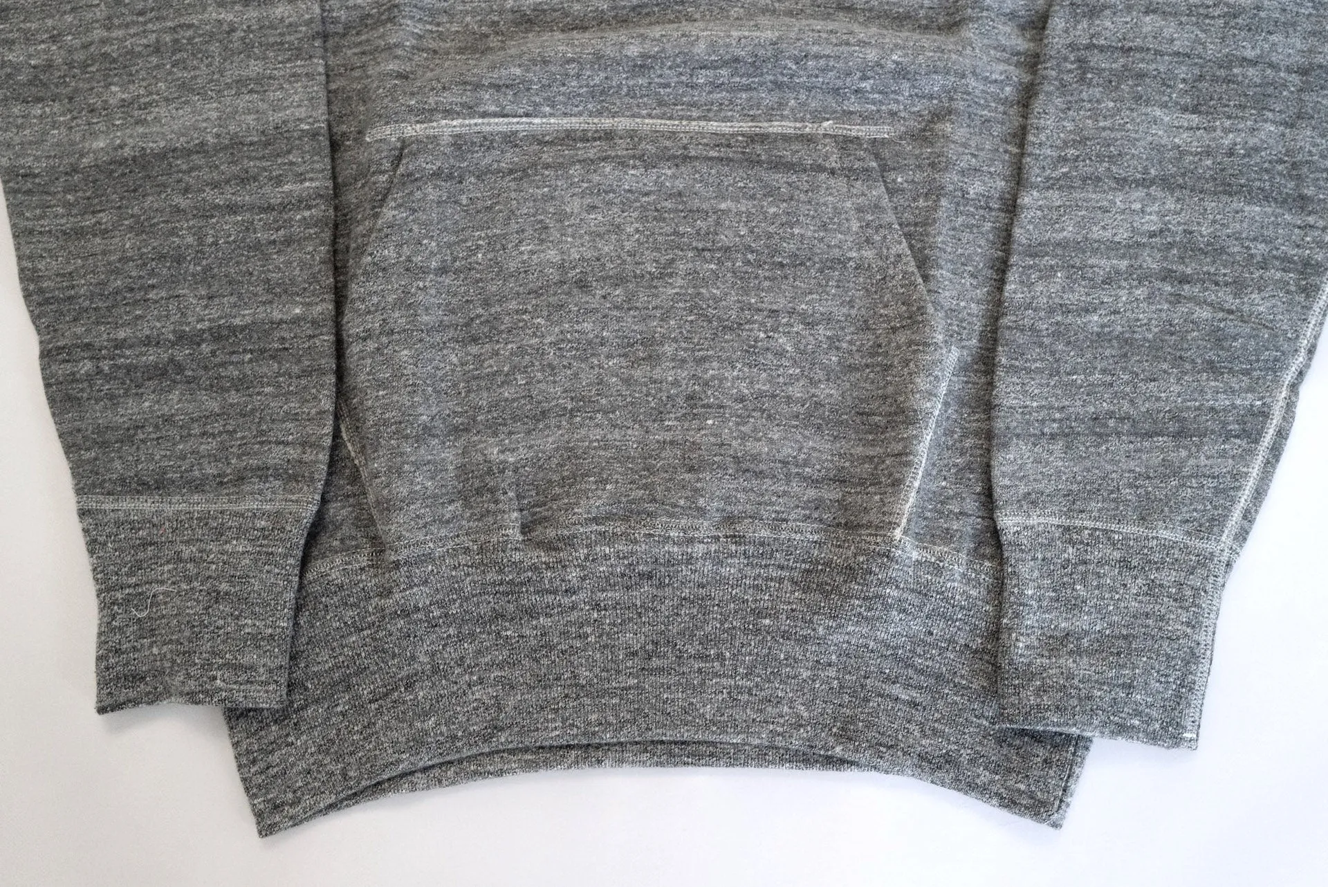 Denime X Warehouse Co Lot.262 10oz Loopwheeled Pull Over (Grey)