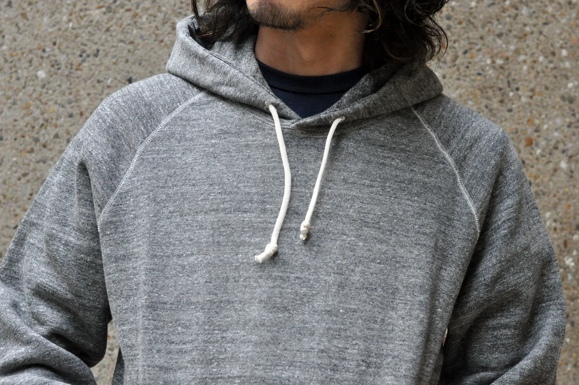 Denime X Warehouse Co Lot.262 10oz Loopwheeled Pull Over (Grey)