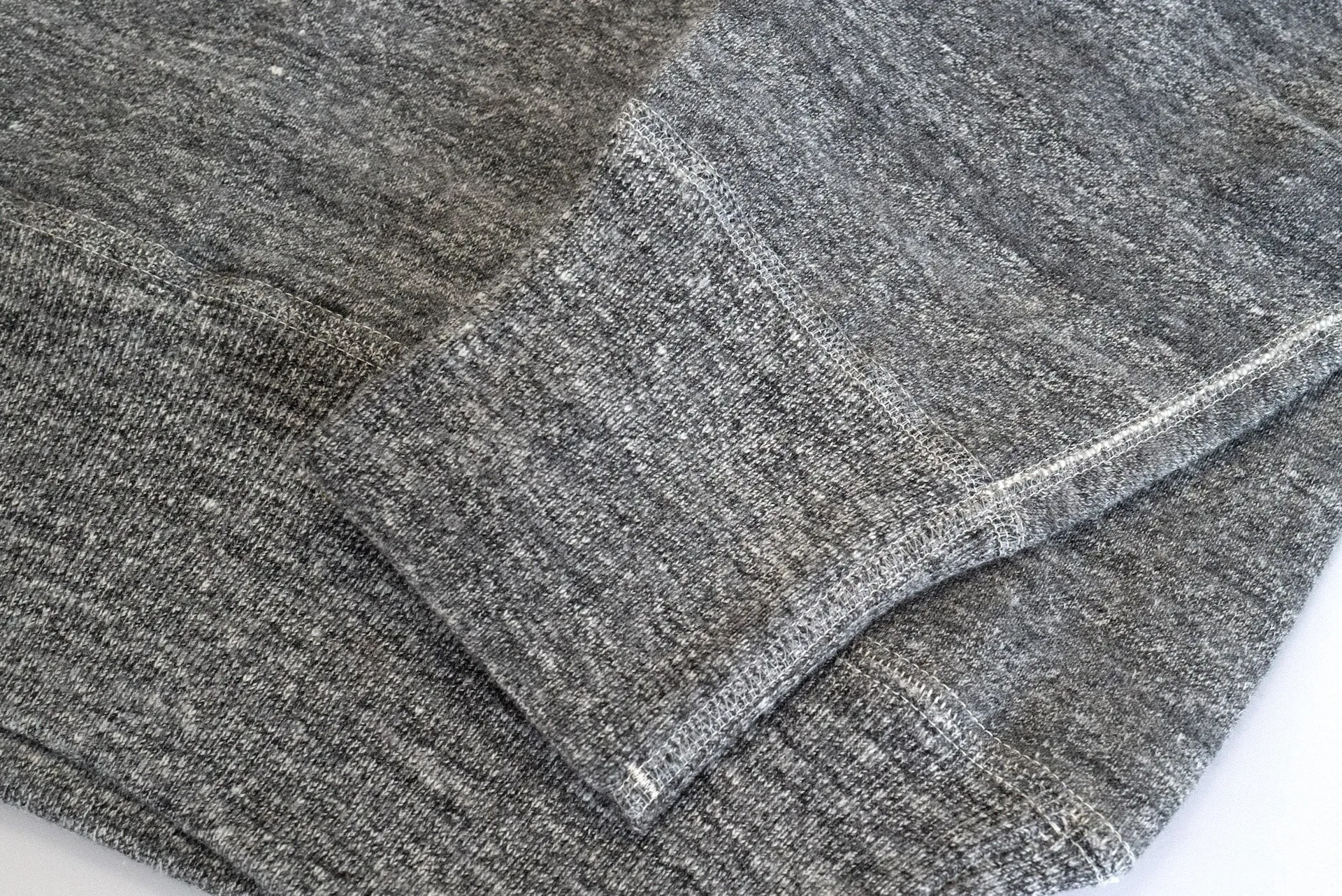 Denime X Warehouse Co Lot.262 10oz Loopwheeled Pull Over (Grey)
