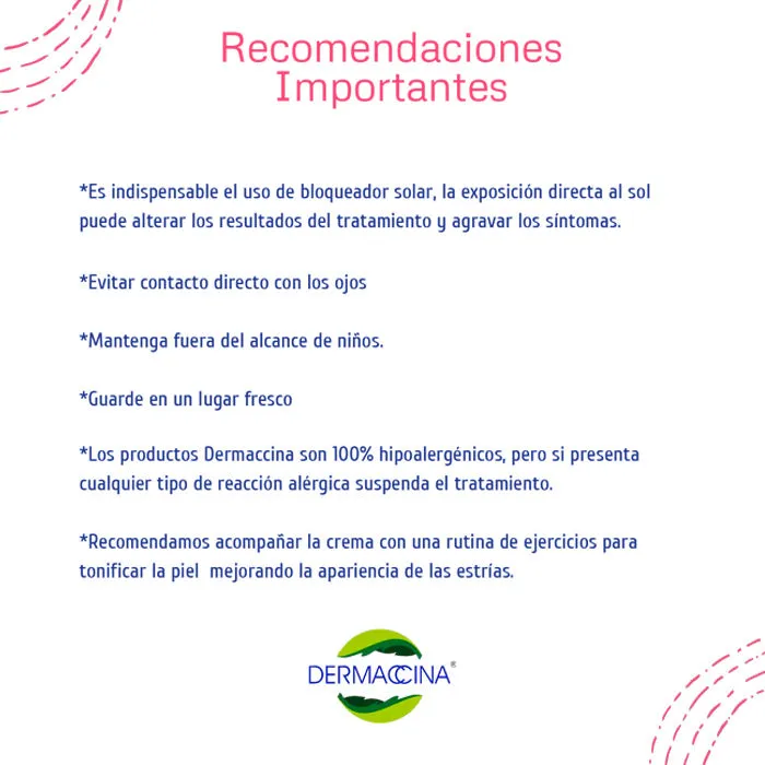 Dermaccina Estrías Tratamiento Básico