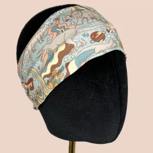Dinos in Space Stretch Headband