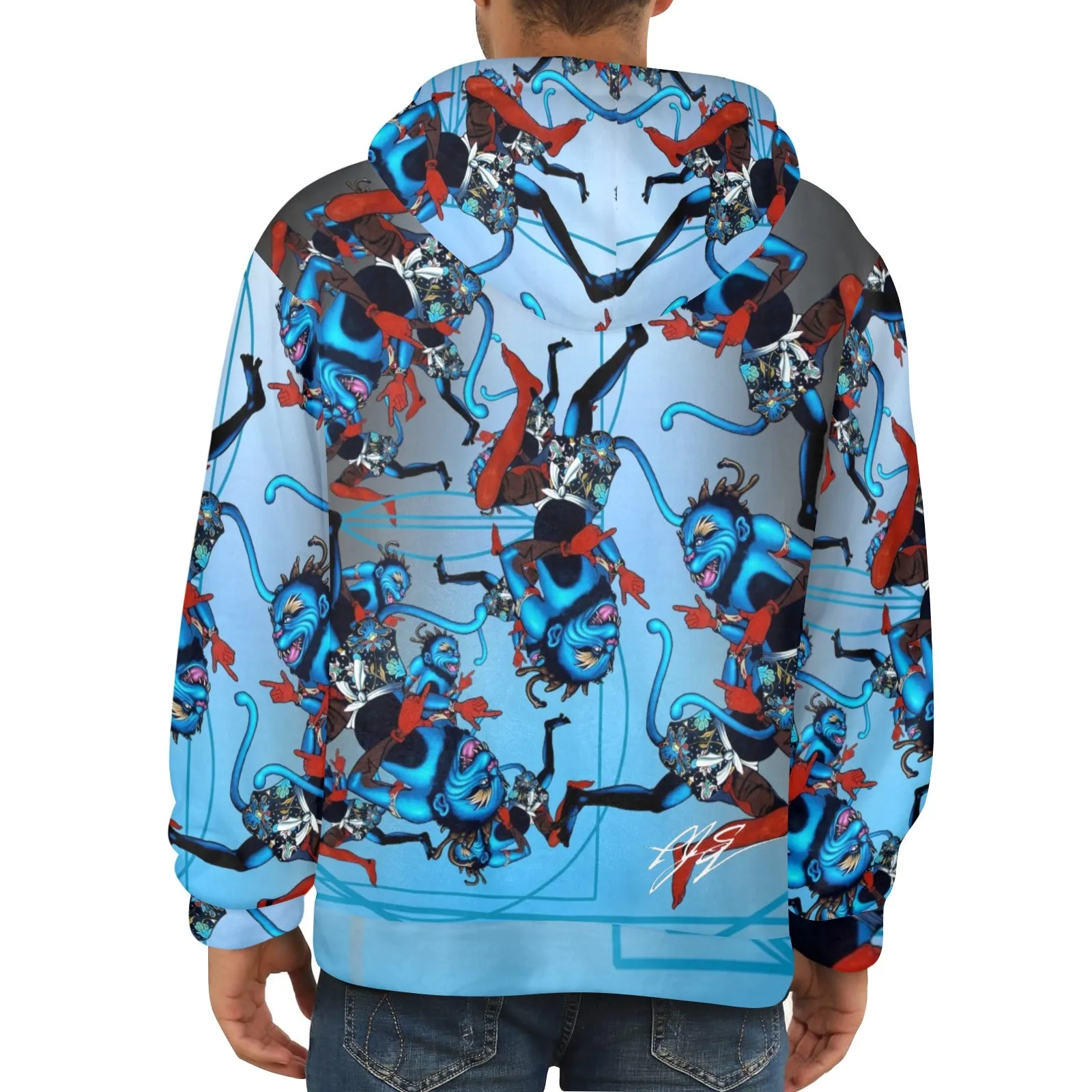 Djinni Men's Flannel Hoodie