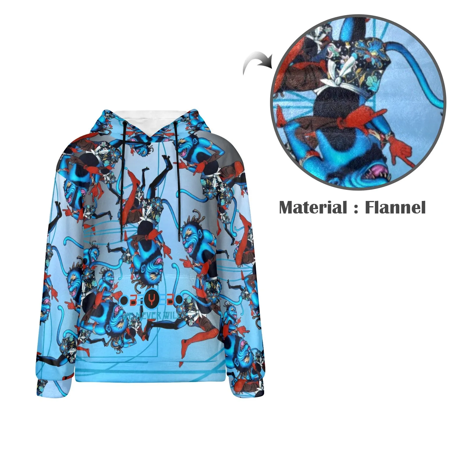 Djinni Men's Flannel Hoodie
