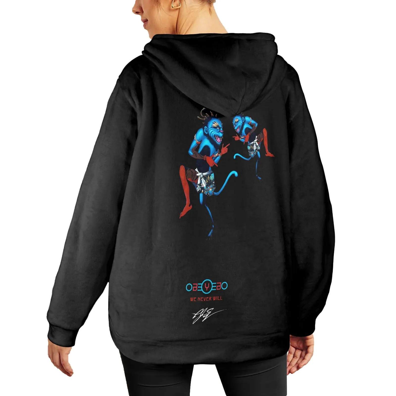 Djinni Women's Flannel Hoodie
