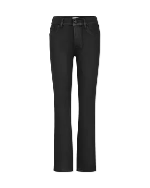 DL1961 Mara Straight Mid Rise Coated Jeans