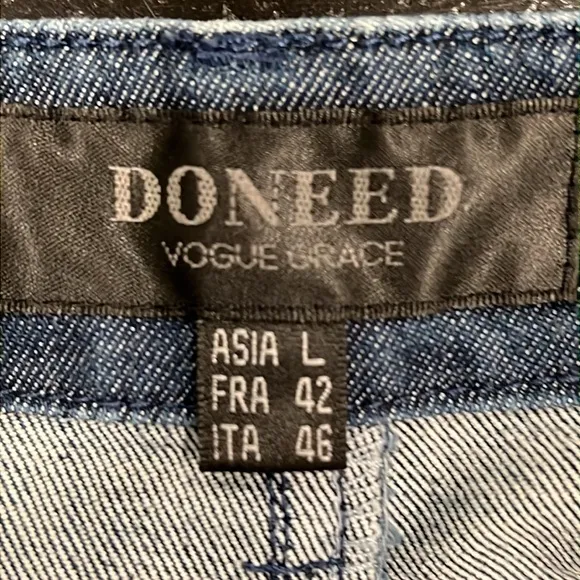 Doneed Vogue Grace Straight Leg Denim Jeans Size 30