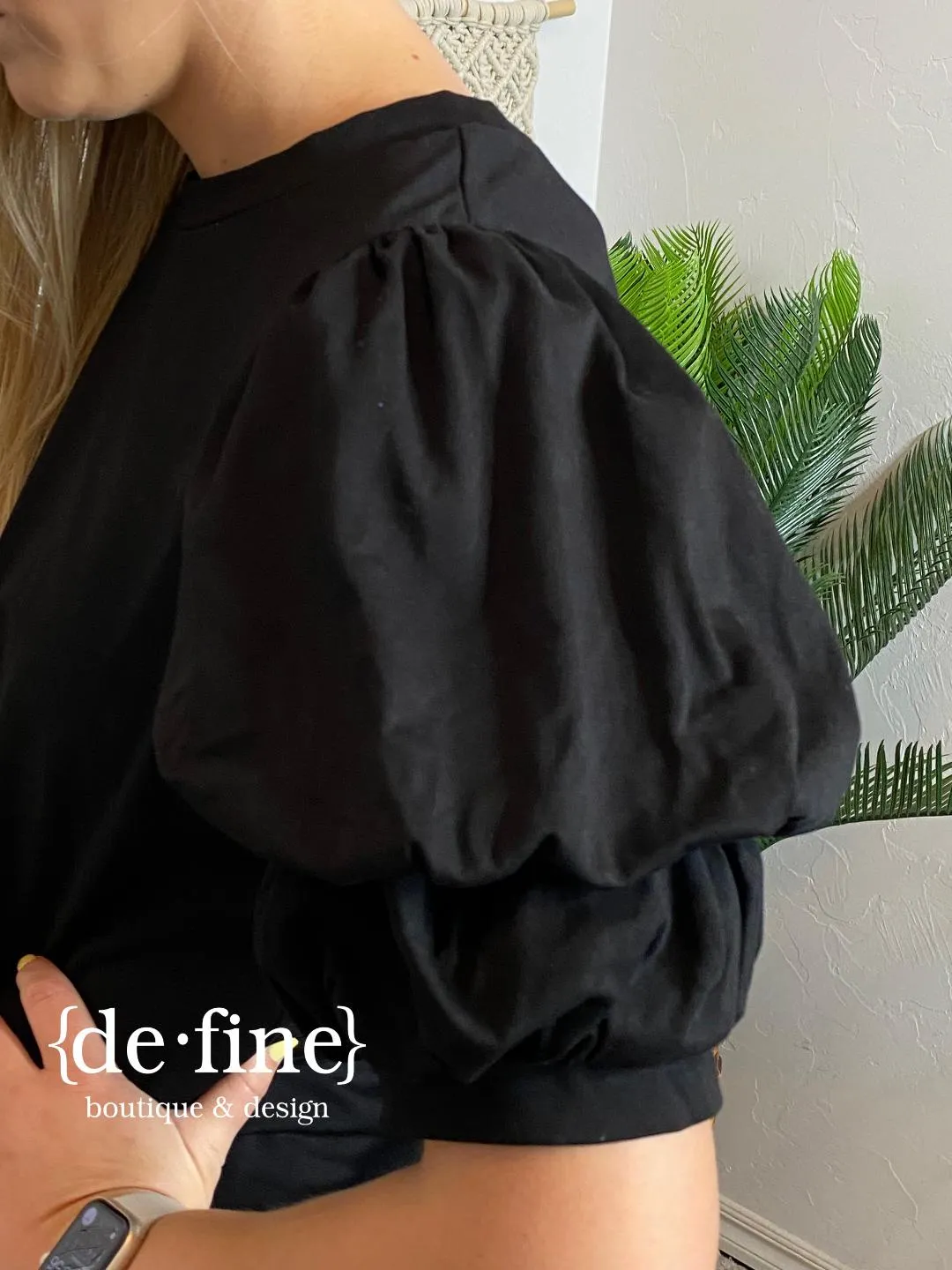 Double Bubble Sleeve Tee in 3 Colors