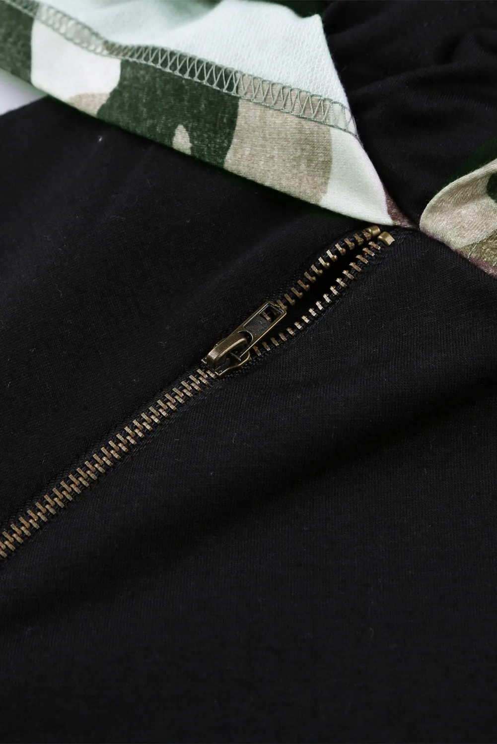 Double Hoods Thumb Hole Hoodie