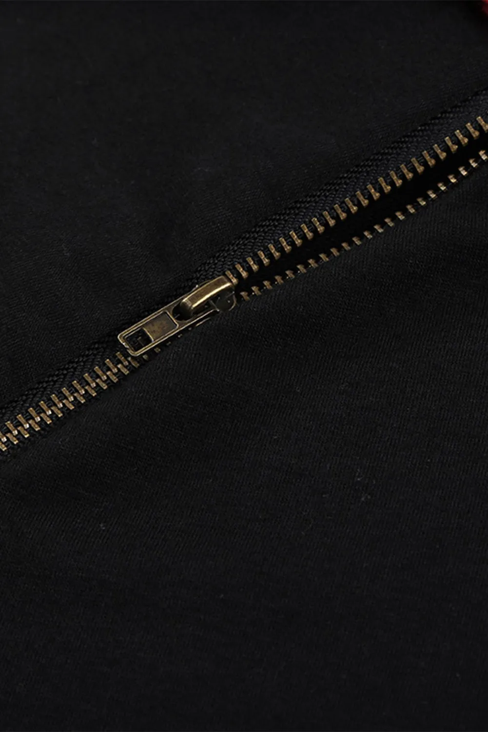 Double Hoods Thumb Hole Hoodie