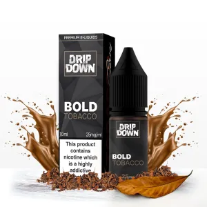 DRIP DOWN FROSTY BOLD TOBACCO 10ML 25MG