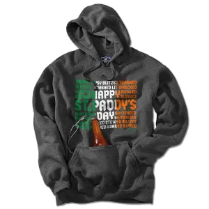 Drunk Synonyms St. Paddy's Day Flag Tailgater Hoodie