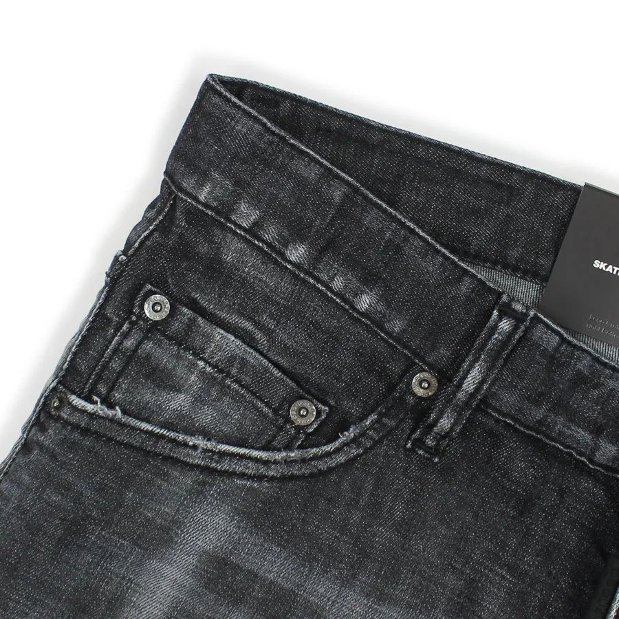 DSQUARED2 - Distressed Skater Jeans in Washed Black